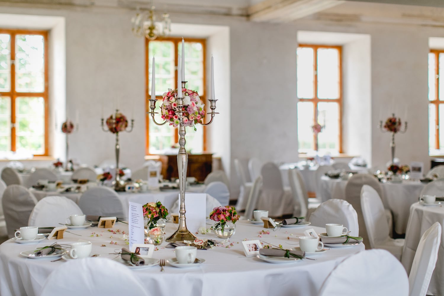 Standesamtliche Trauungen auf Schloss Brandis nahe Leipzig